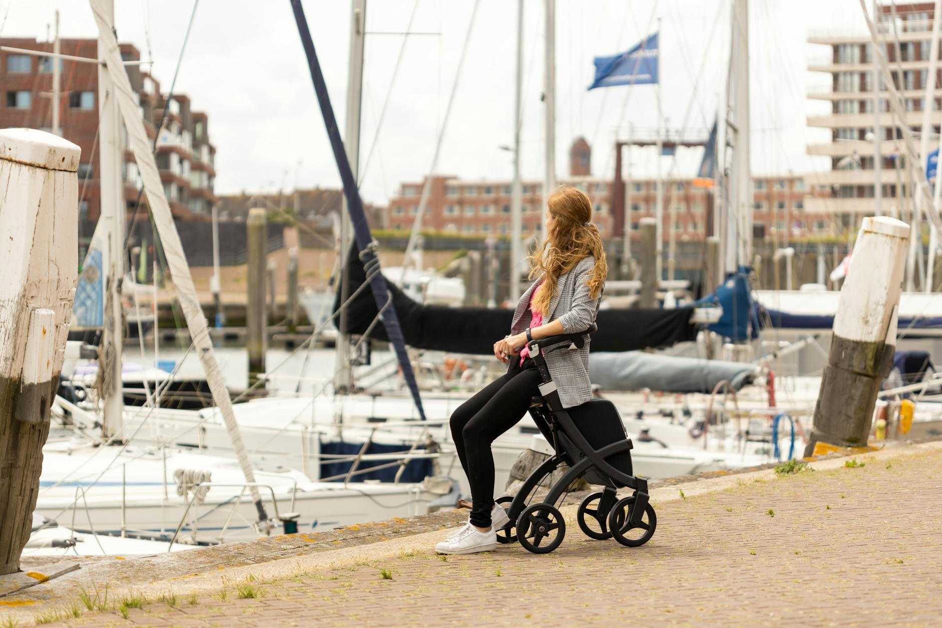 Event planner's notebook with timeline and coordination details