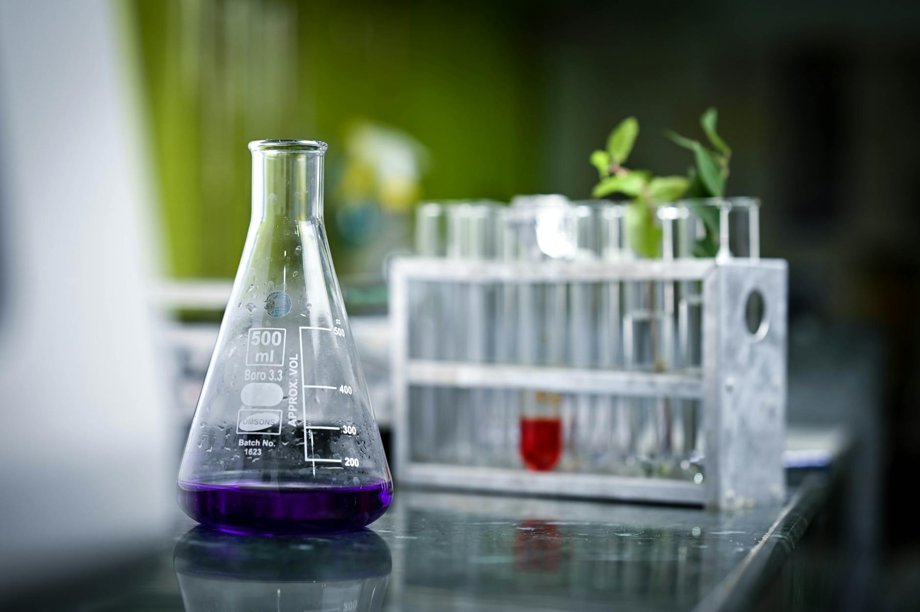 Vacant research laboratory with equipment