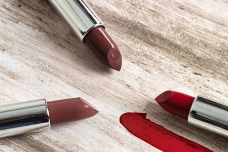 Met Gala 2026 Signals Death of Overinflated Lips Close-up of natural nude lipstick application on lips