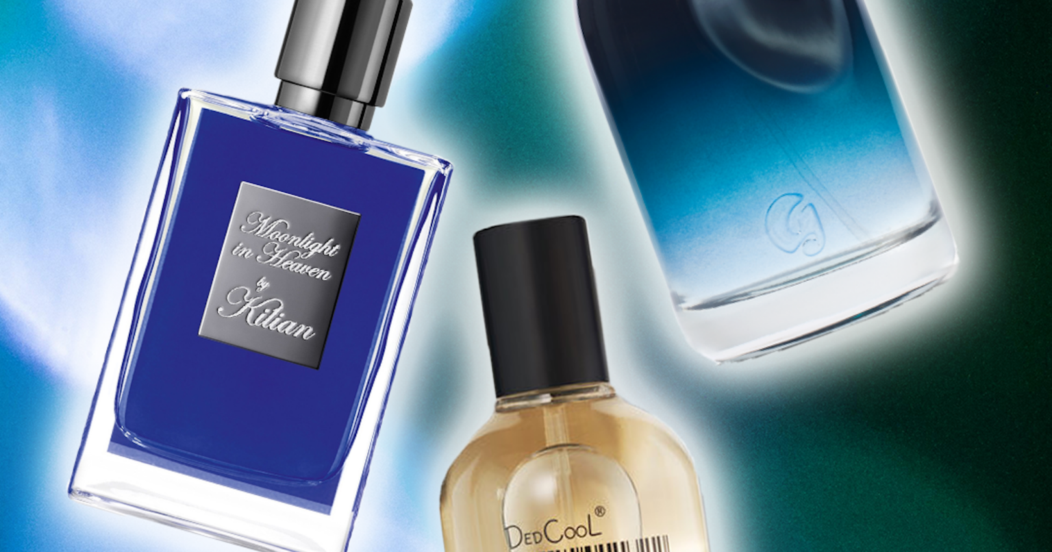 Rice Is the Perfume Note Quietly Replacing Several perfume bottles arranged on a surface, representing gourmand fragrance options
