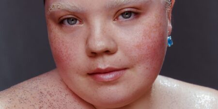 Various skincare and bodycare products arranged for testing and evaluation