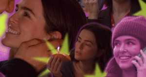 Is Voicemails For Isabelle Worth Watching? Our Honest Review Of The Emotional Rom-Com Woman staring at her phone with a distant, emotional expression