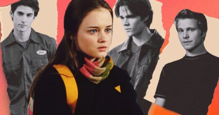 Gilmore Girls Leaves Netflix Still Arguing About the Wrong Characters Vintage television set in a cozy living room, representing nostalgic TV watching