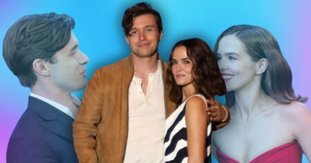 Zoey Deutch & Nick Robinson On Voicemails For Isabelle, A Grief-Filled Love Letter To Family A woman sitting alone looking at her phone with a pensive, sorrowful expression