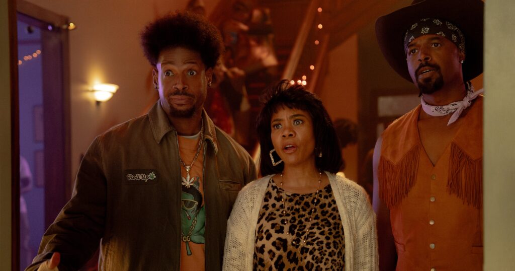 Scary Movie 6 Returns With Its Original Cast and Its Old Blind Spots Audience watching a film in a darkened movie theater
