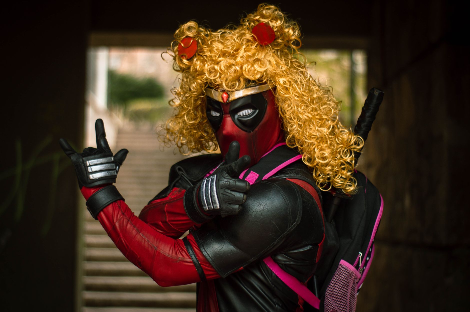 Colorful comic book pages spread open showing superhero artwork