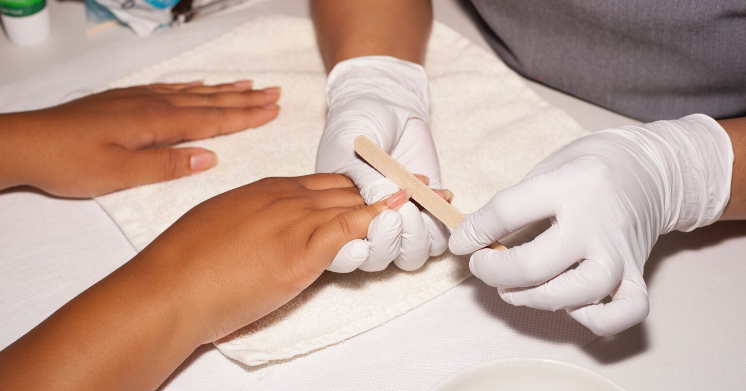The Nail Trend Muslim Women Have Practiced for Generations Close-up of bare, buffed natural nails without polish