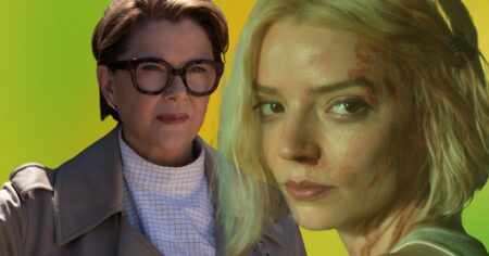 Annette Benings Mob Matriarch Is the Real Star of Apple TV+s Lucky Bright neon lights inside a Las Vegas casino floor at night