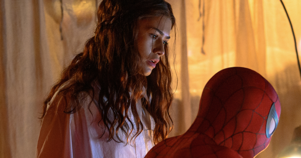 Spider-Man: Brand New Day Earns Its 91% and Its Tears Audience watching a film in a darkened movie theater