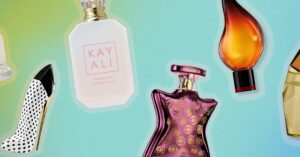 Milky Caramel To Citrus Oud: The 12 New Fragrances Worth Wearing This July Several glass perfume bottles arranged on a sunny surface with warm light