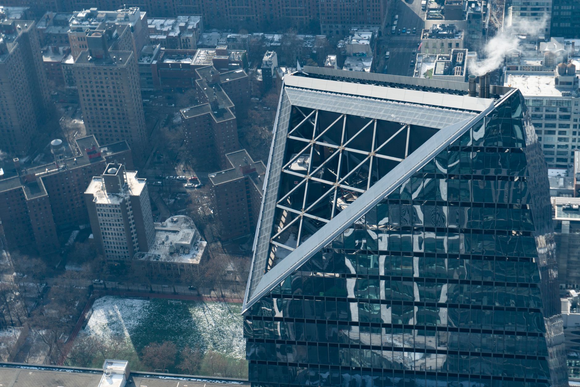 Rooftop event space with city views at a New York hotel venue