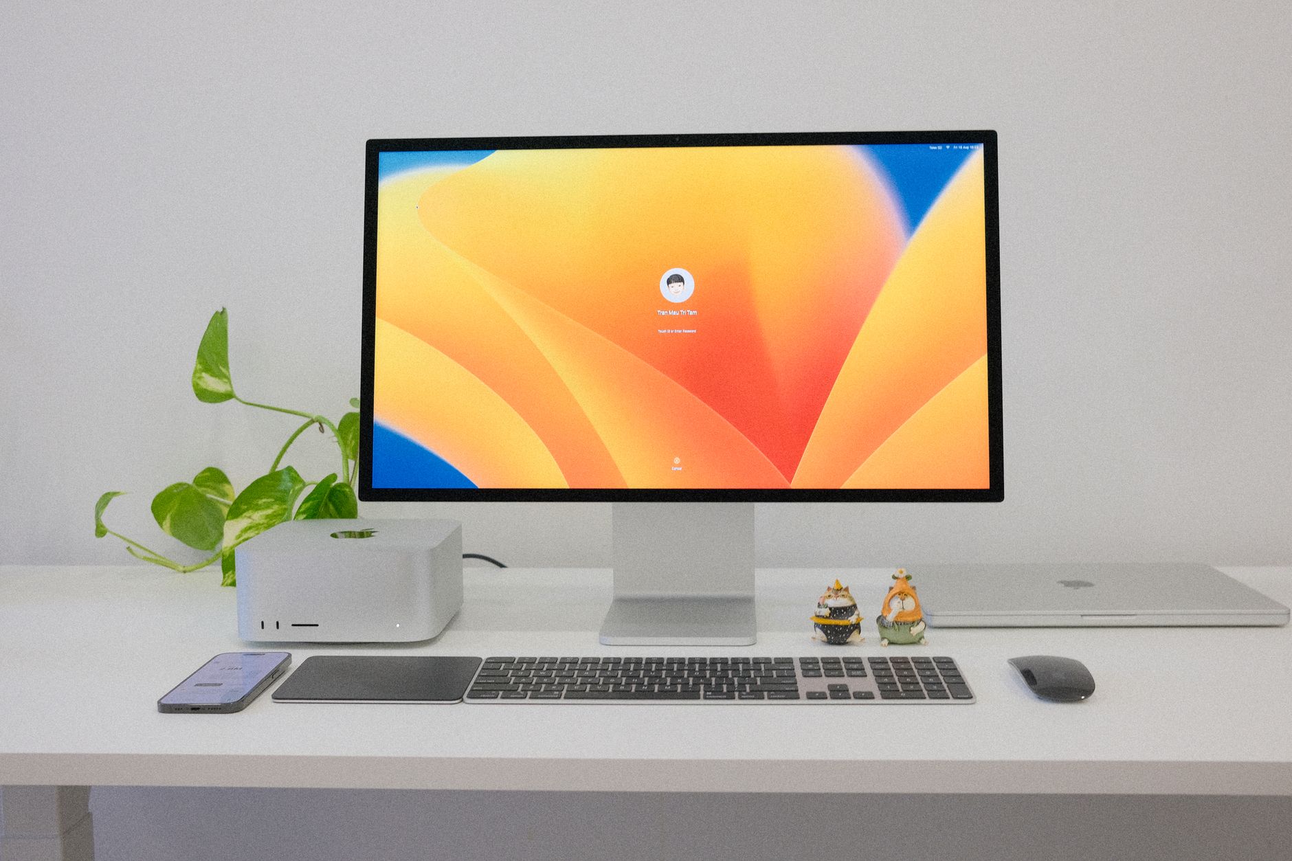 Neatly organized desk with minimal objects representing Virgo Season's call for order