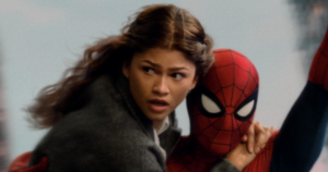 Two people in a serious emotional conversation, one listening attentively