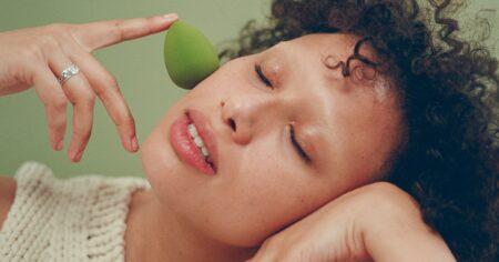 Full-Coverage Foundation Isnt Dead, But Its Losing Ground Assorted complexion makeup products including foundations and skin tints arranged on a surface