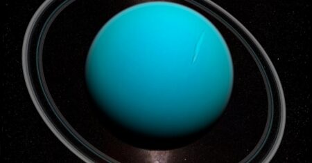Uranus Retrograde in Gemini Runs From September 2026 to February 2027 Deep blue night sky with visible planets and stars during retrograde season