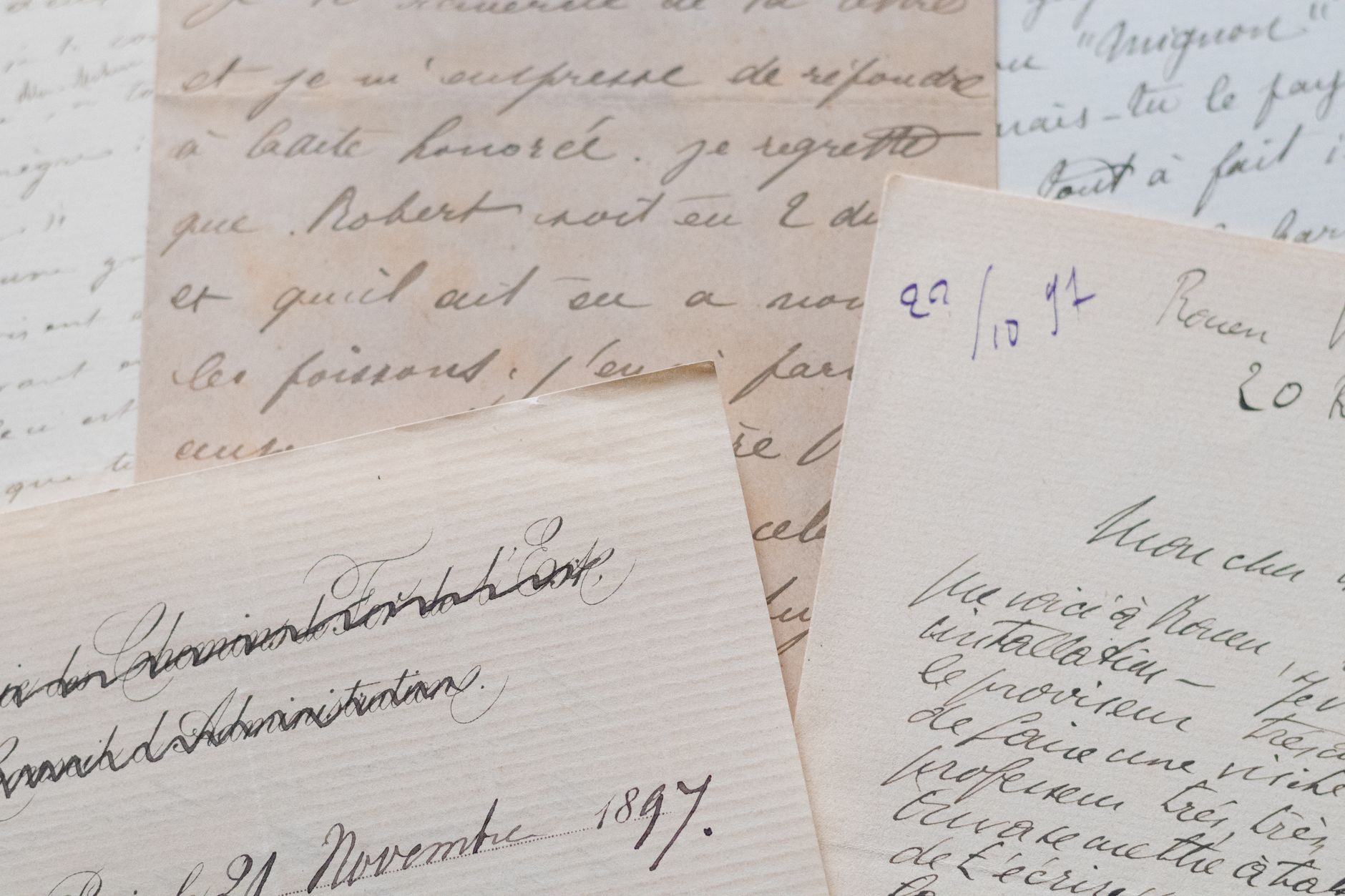 Close-up of a handwritten letter on aged paper suggesting hidden secrets
