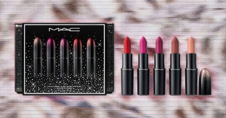 Ulta Beauty Holiday Gift Sets Are Here to Shop This Season Assorted holiday beauty gift sets arranged on a surface with festive packaging
